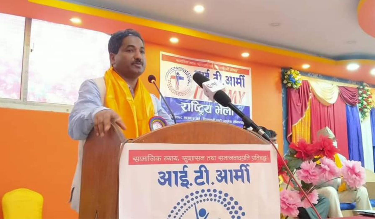 आईटी आर्मीकाे लक्ष्य सूचना प्रविधिमार्फत नयाँ युग निर्माण गर्ने हाे : प्रभु साह